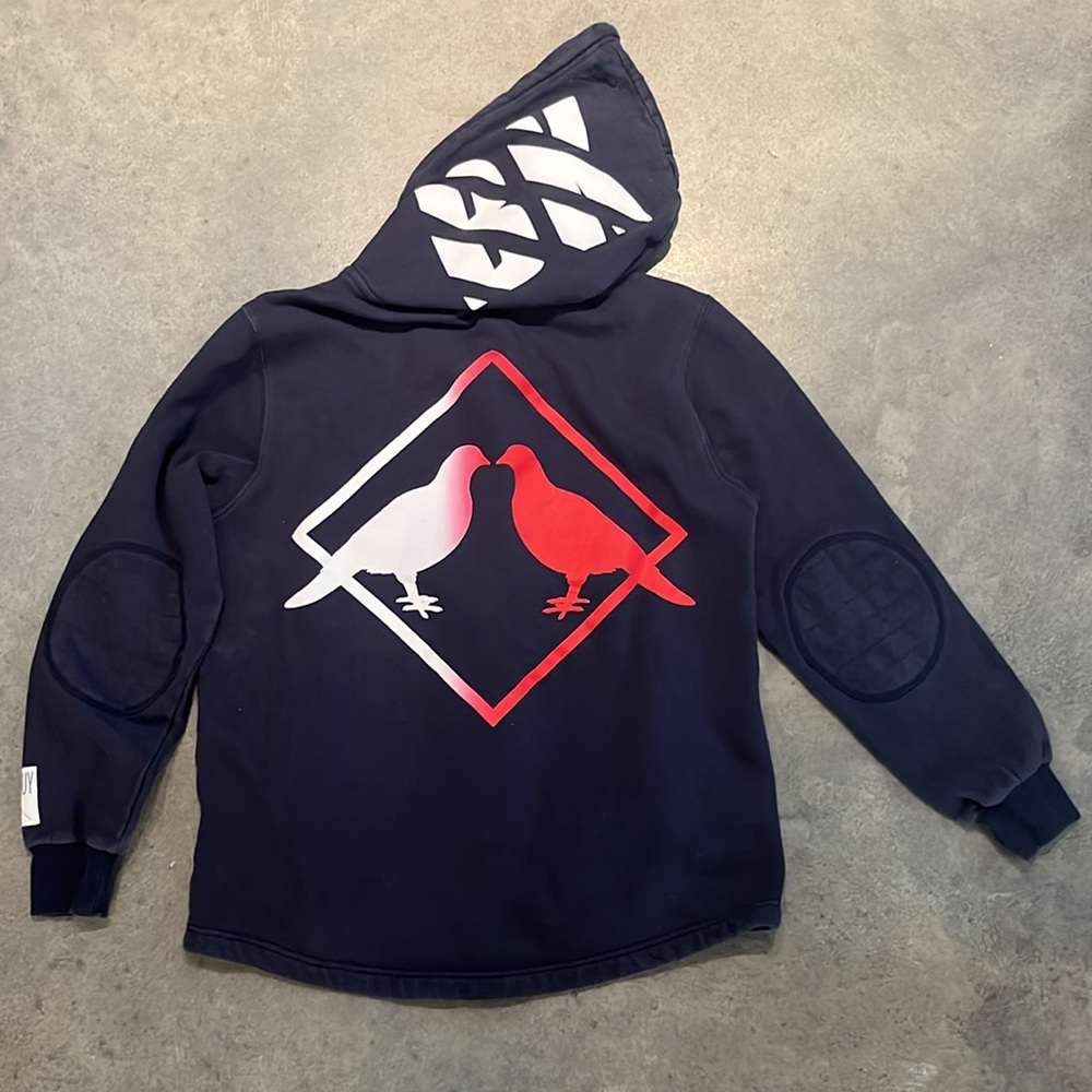 Bedstuy Fly Navy Blue Hoodie Jacket